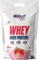 WHEY HIGH PROTEIN 900G ABSOLUT MORANGO